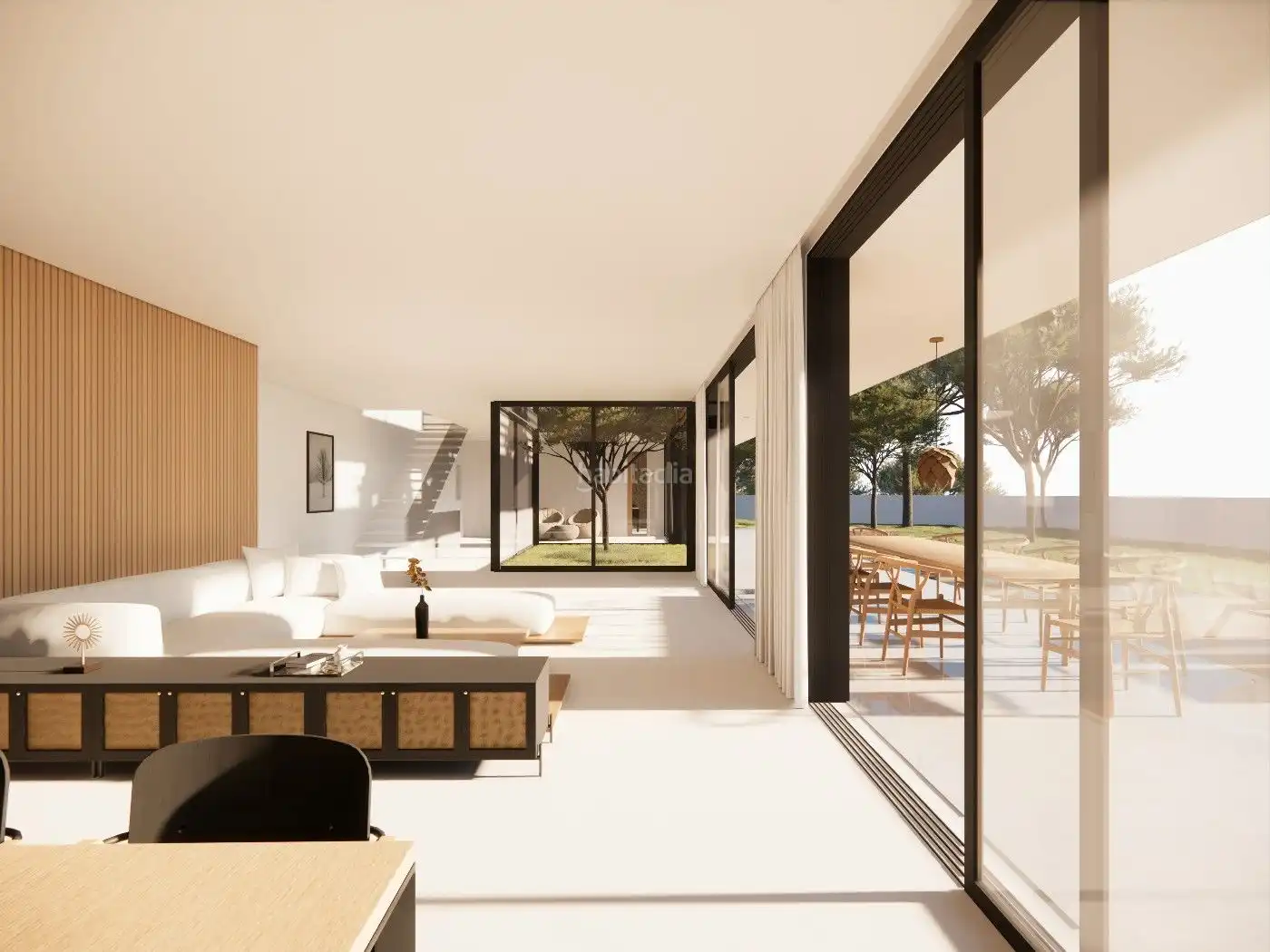 Villa mit Garten zum Verkauf in Avinguda dels Garrofers 40, imagen 2