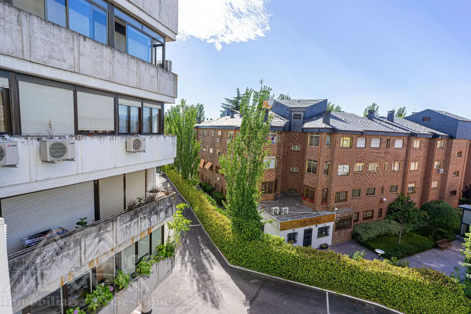 Exterior view of Flat for sale in Majadahonda  with Air Conditioner, Heating and Storage room