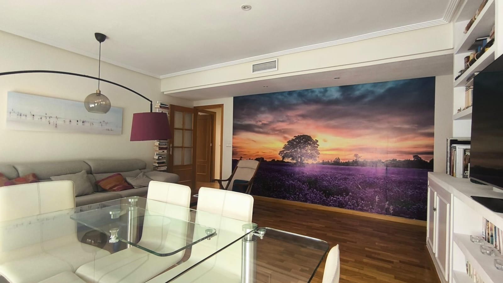 Sala d'estar de Pis en venda en  Murcia Capital amb Aire condicionat, Calefacció i Parquet