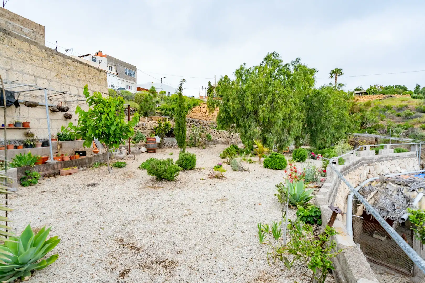 Jardín de Finca rústica en venta en Granadilla de Abona con Aire acondicionado, Jardín privado y Terraza