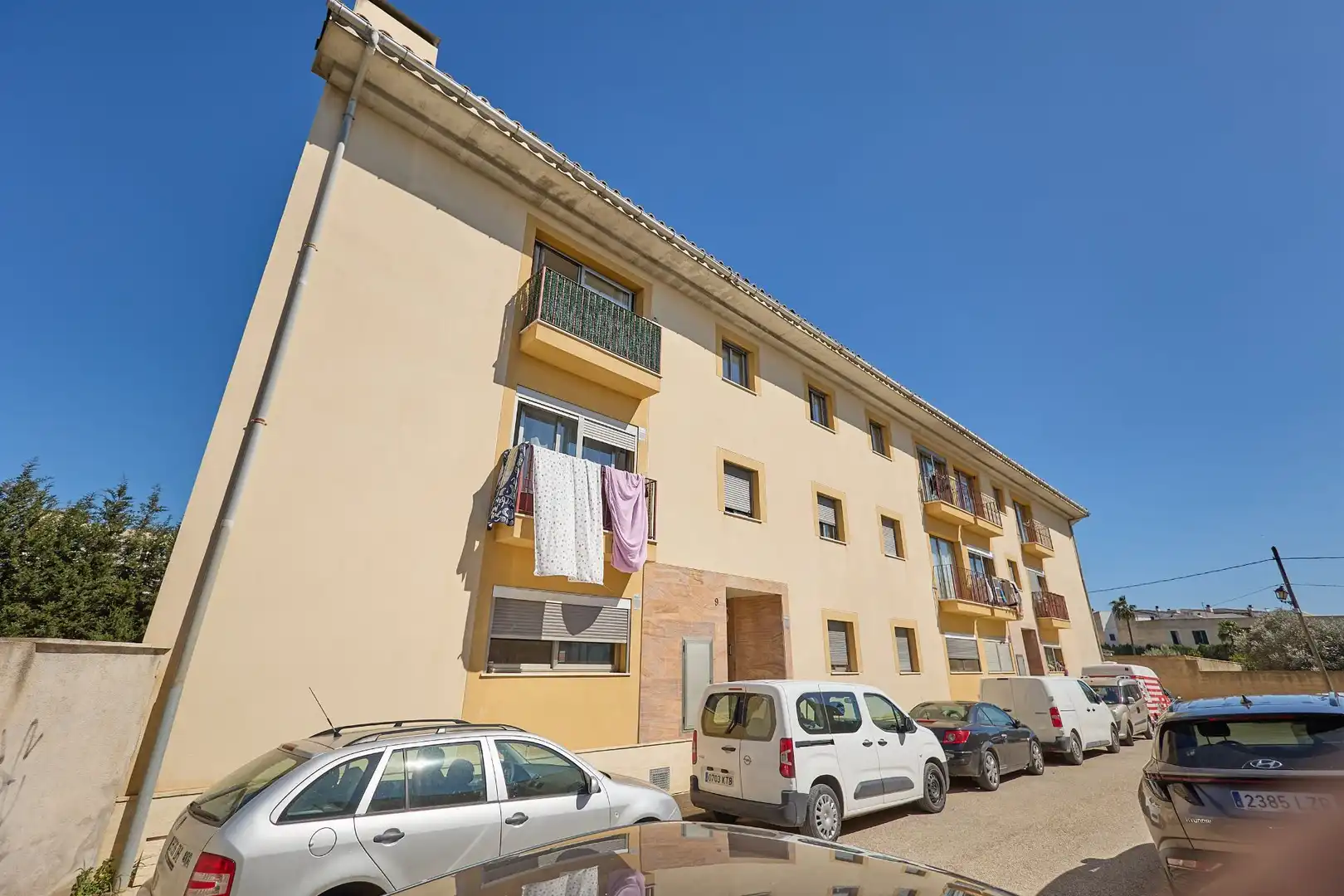 Exterior view of Flat for sale in Porreres  with Air Conditioner, Terrace and Storage room