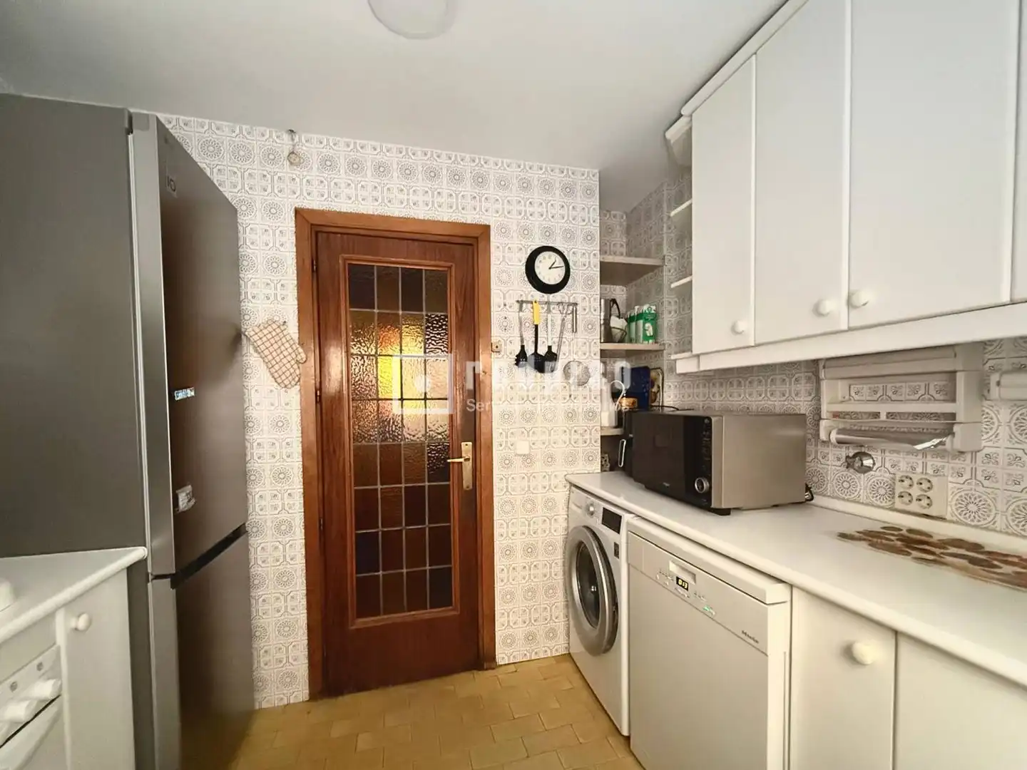 Kitchen of Flat for sale in Madrid  with Air Conditioner, Heating and Terrace
