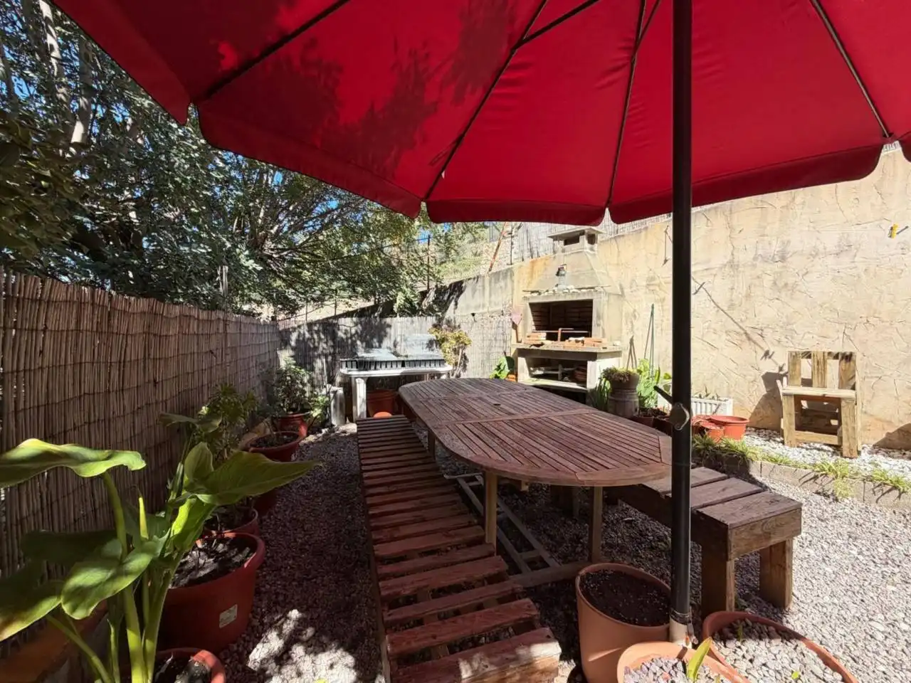 Terrassa de Casa adosada en venda en Borriol amb Aire condicionat, Calefacció i Jardí privat