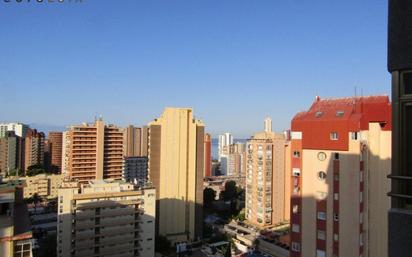 Vista exterior de Apartament en venda en Benidorm amb Jardí privat, Terrassa i Piscina comunitària