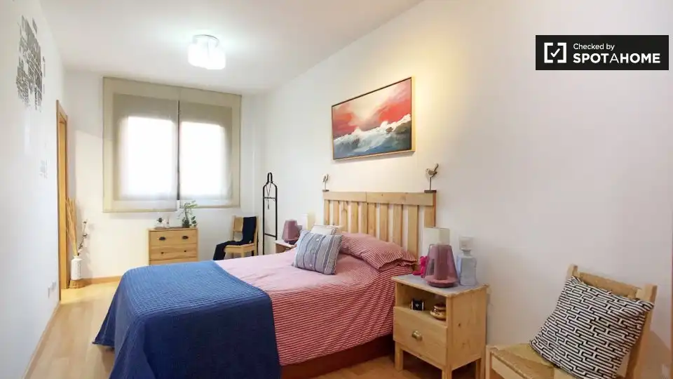Bedroom of Flat for share in Getafe  with Air Conditioner, Heating and Furnished