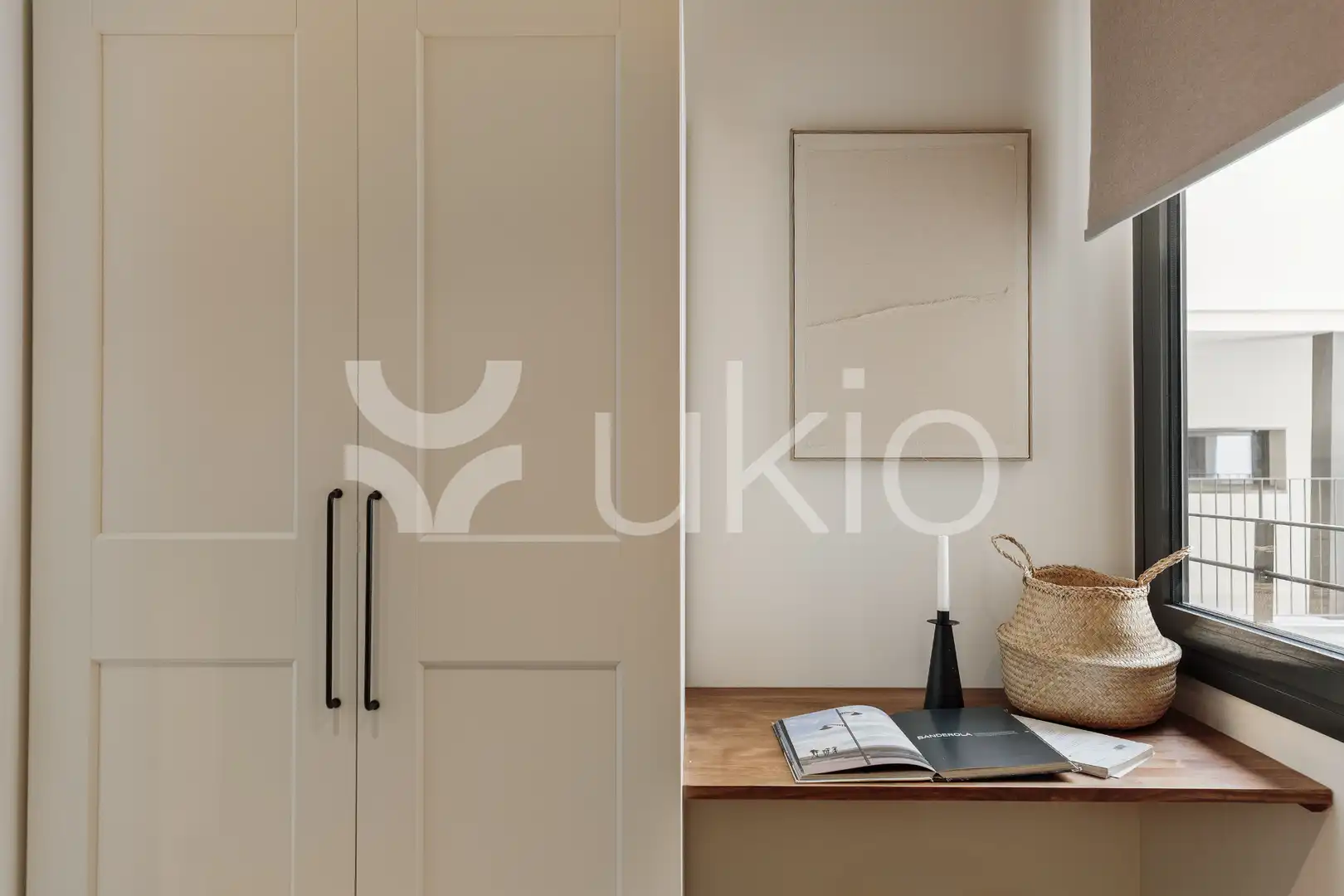 Habitación de Apartamento de alquiler en Barcelona con Aire acondicionado, Calefacción y Amueblado