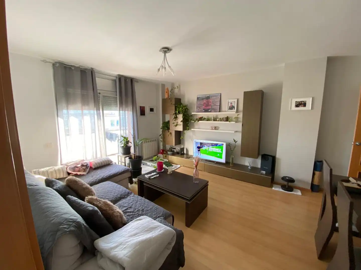 Wohnzimmer von Wohnung zum Verkauf in Abrera mit Klimaanlage, Heizung und Parkett