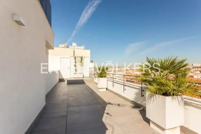 Terrace of Flat for rent in Madrid  with Air Conditioner, Heating and Swimming Pool
