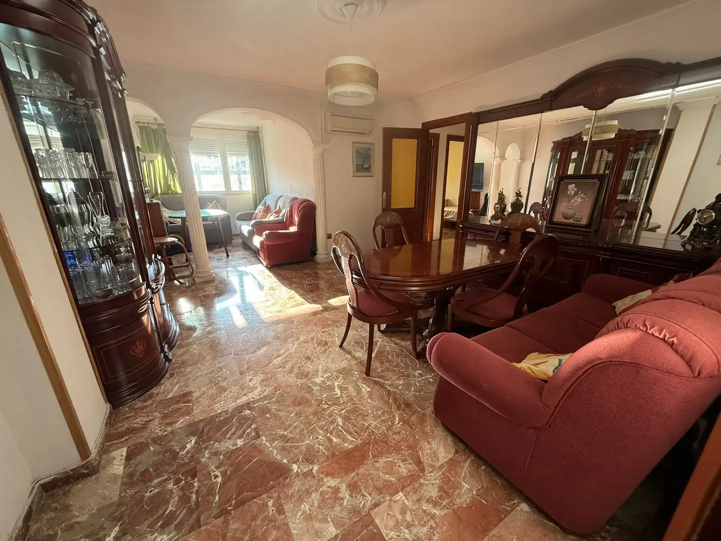 Wohnzimmer von Wohnung zur Miete in Granada mit Klimaanlage, Heizung und Möbliert