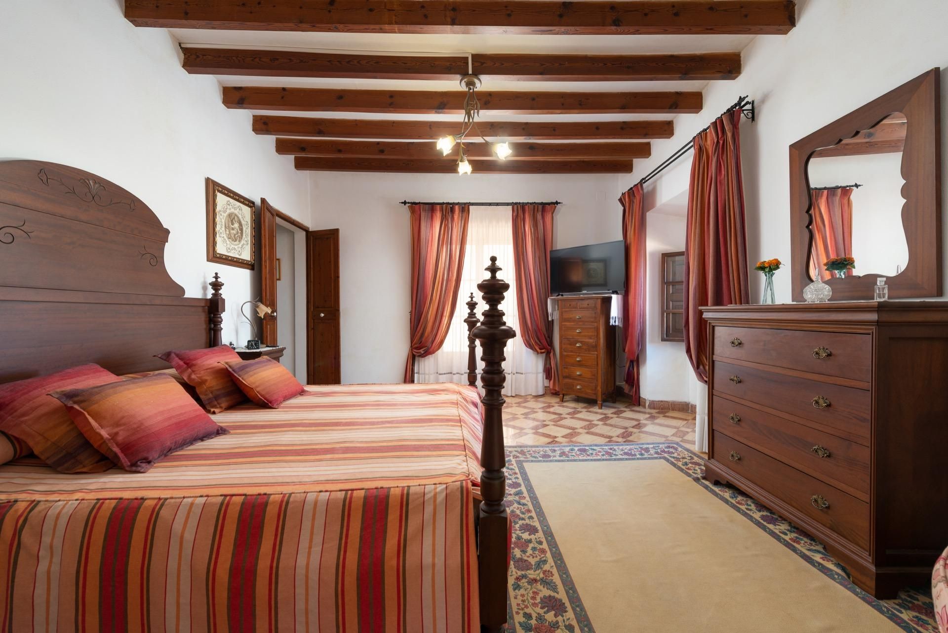 Bedroom of House or chalet for sale in Búger  with Air Conditioner, Terrace and Balcony
