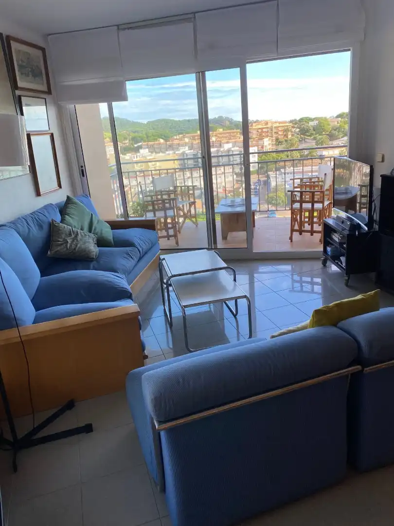 Wohnzimmer von Wohnung zum Verkauf in Palamós mit Heizung, Terrasse und Möbliert