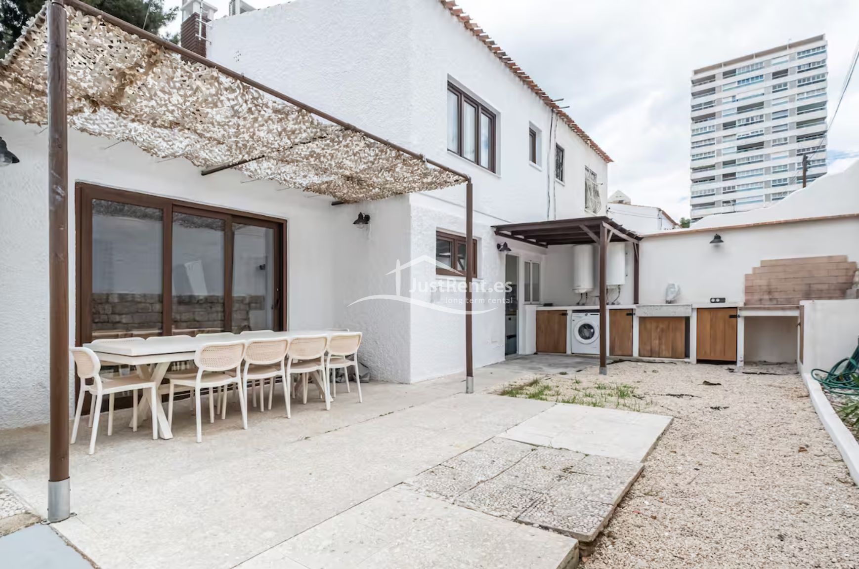 Terrace of Country house to rent in Benidorm  with Air Conditioner, Terrace and Storage room