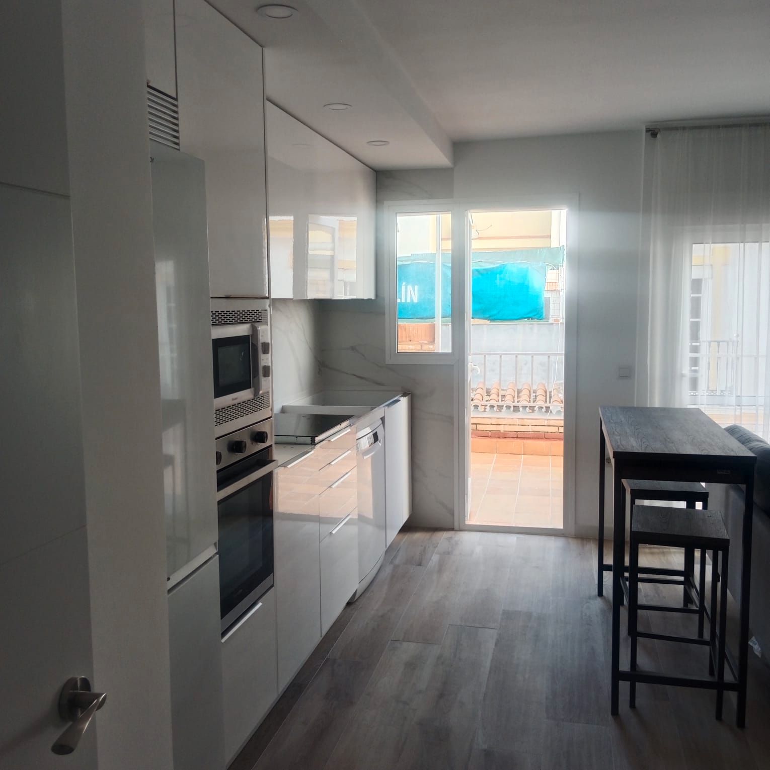 Kitchen of Flat to rent in Fuengirola  with Air Conditioner, Terrace and Furnished