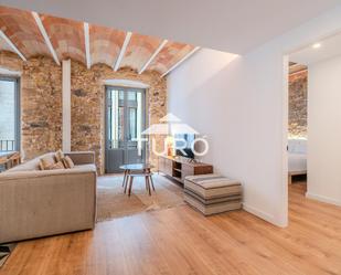 Living room of Flat to rent in Girona Capital  with Air Conditioner, Heating and Terrace