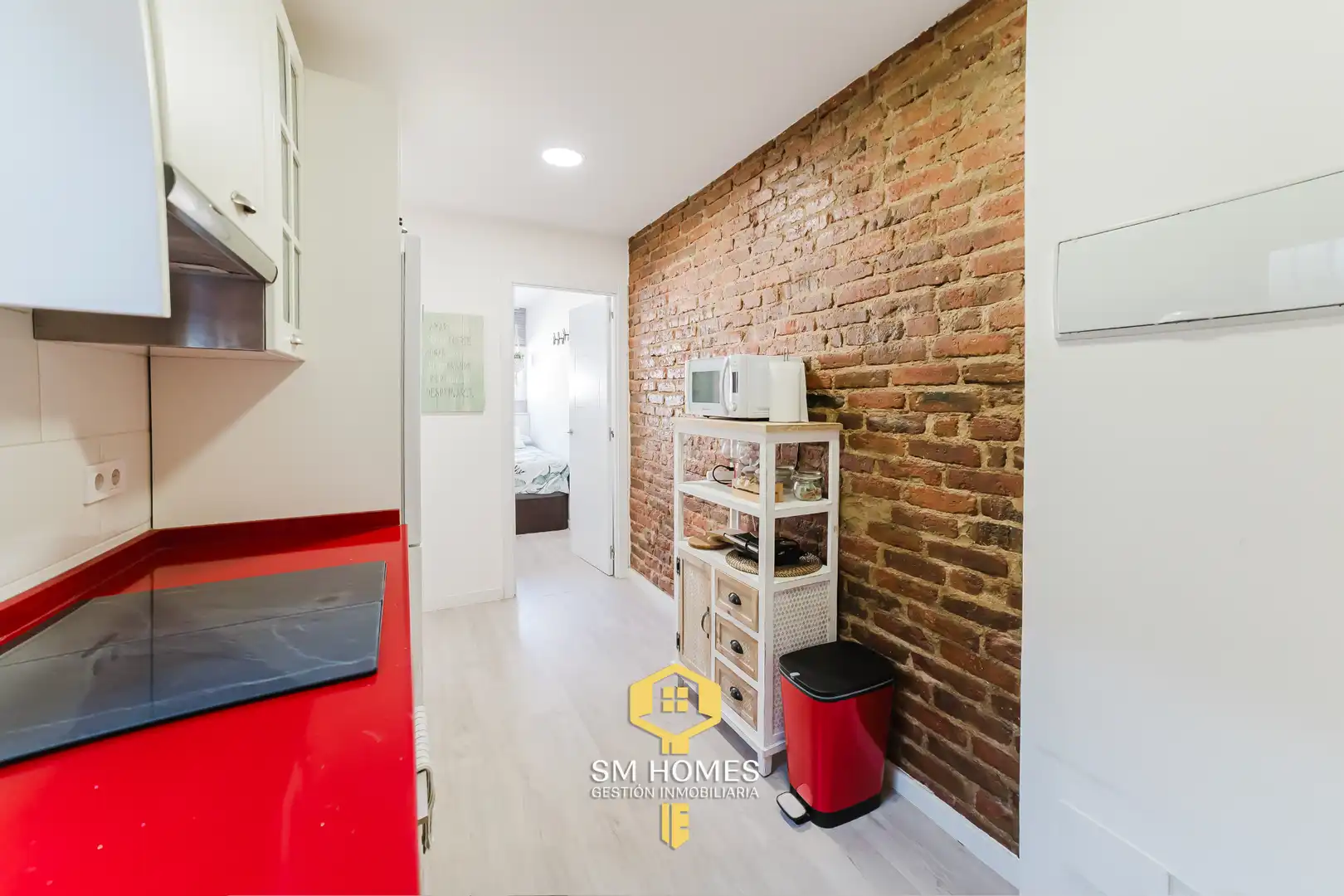 Kitchen of Flat for sale in Madrid  with Heating, Terrace and Furnished