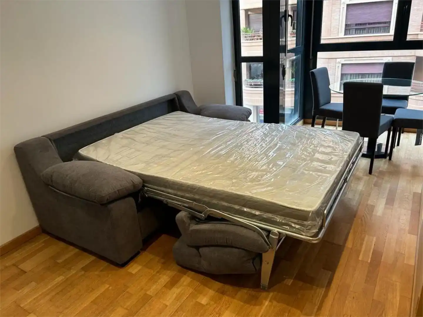 Dormitori de Apartament de lloguer en Castellón de la Plana / Castelló de la Plana amb Aire condicionat, Parquet i Traster