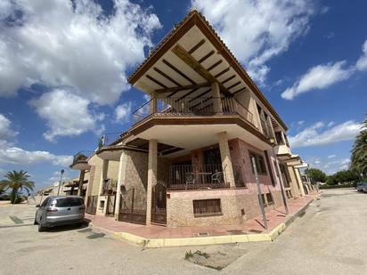 Exterior view of Single-family semi-detached for sale in Daya Nueva  with Air Conditioner, Heating and Terrace