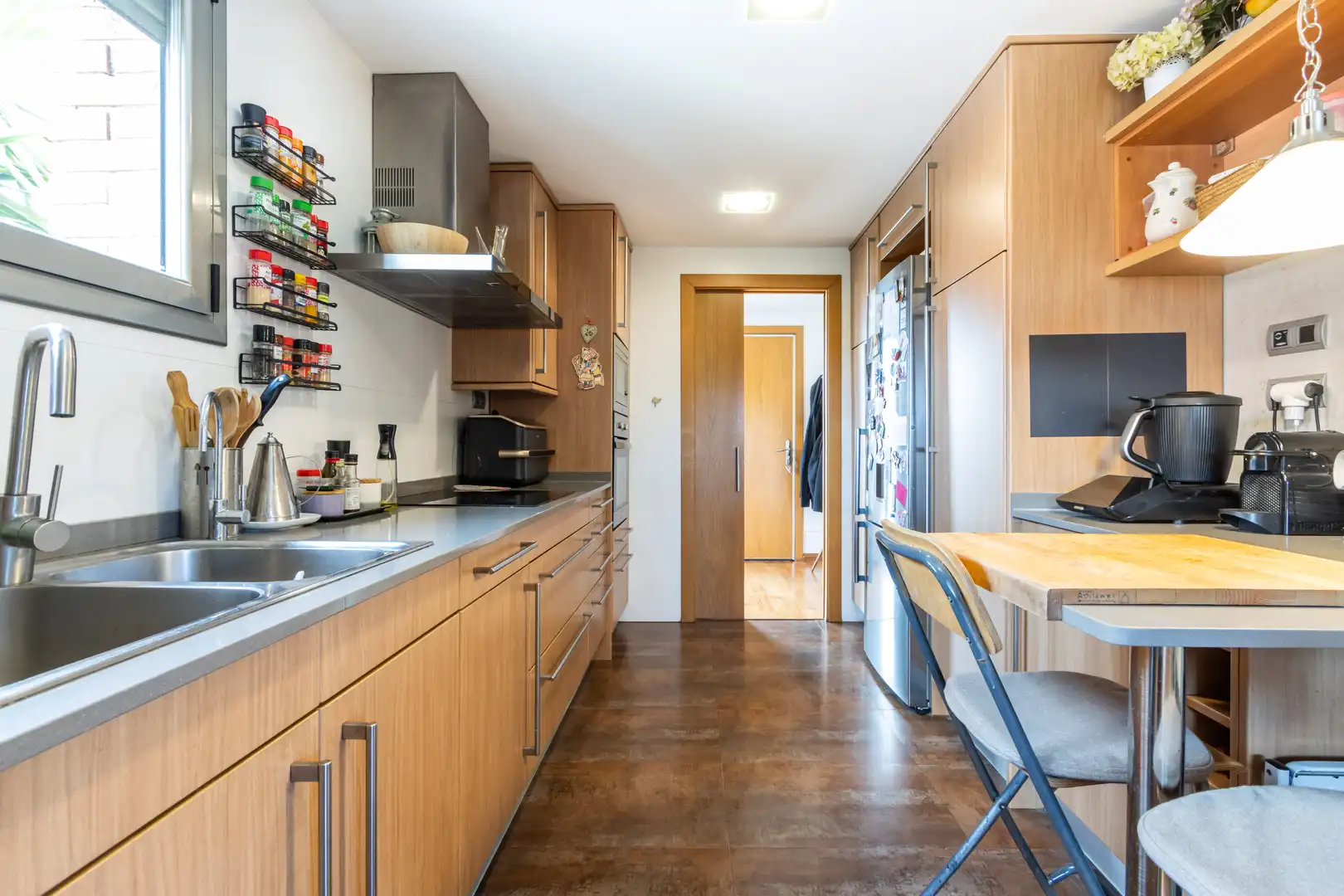 Kitchen of Detached homes for sale in Sant Cugat del Vallès  with Air Conditioner, Heating and Terrace