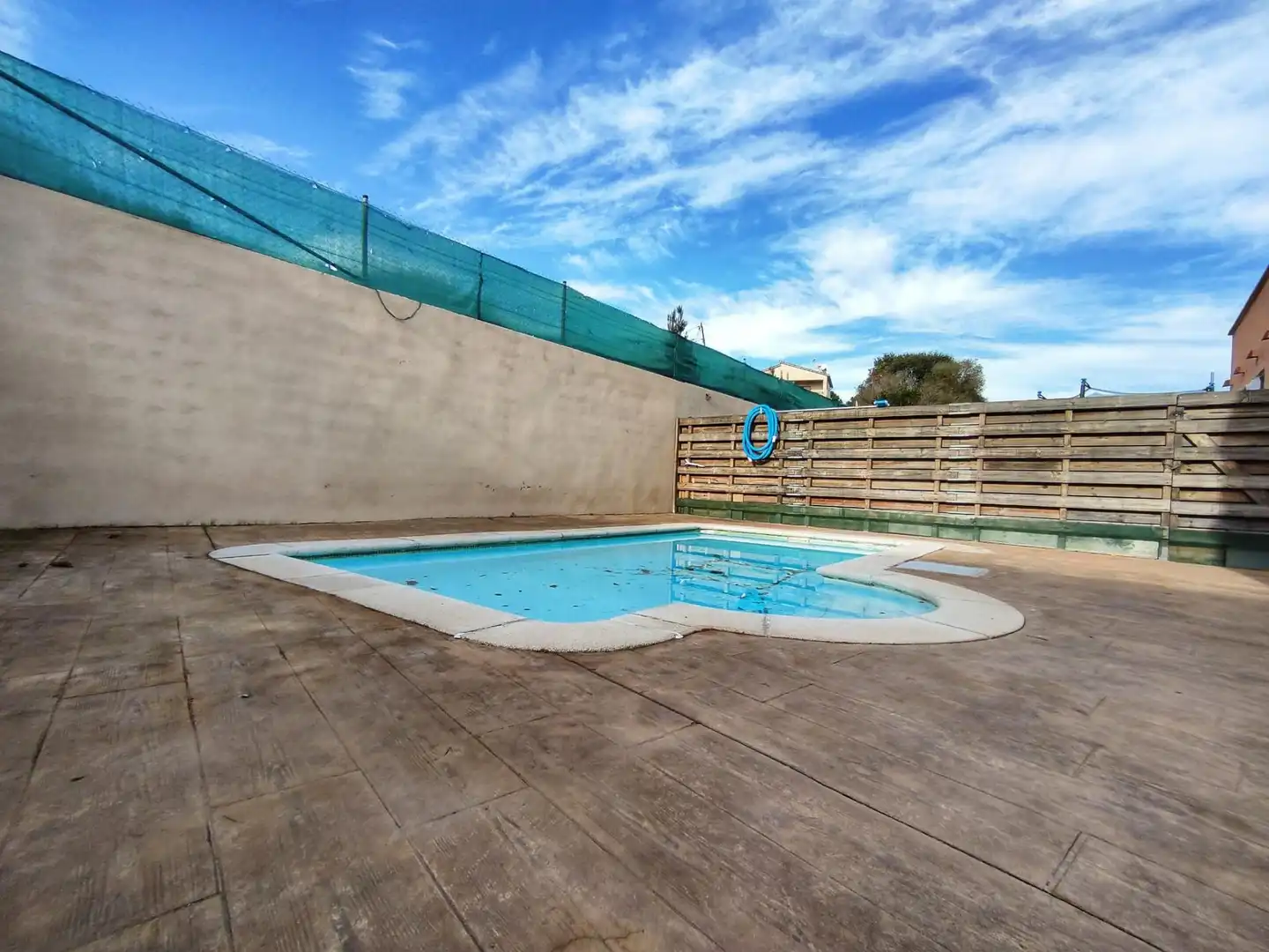 Schwimmbecken von Einfamilien-Reihenhaus zum Verkauf in Vidreres mit Heizung, Privatgarten und Terrasse