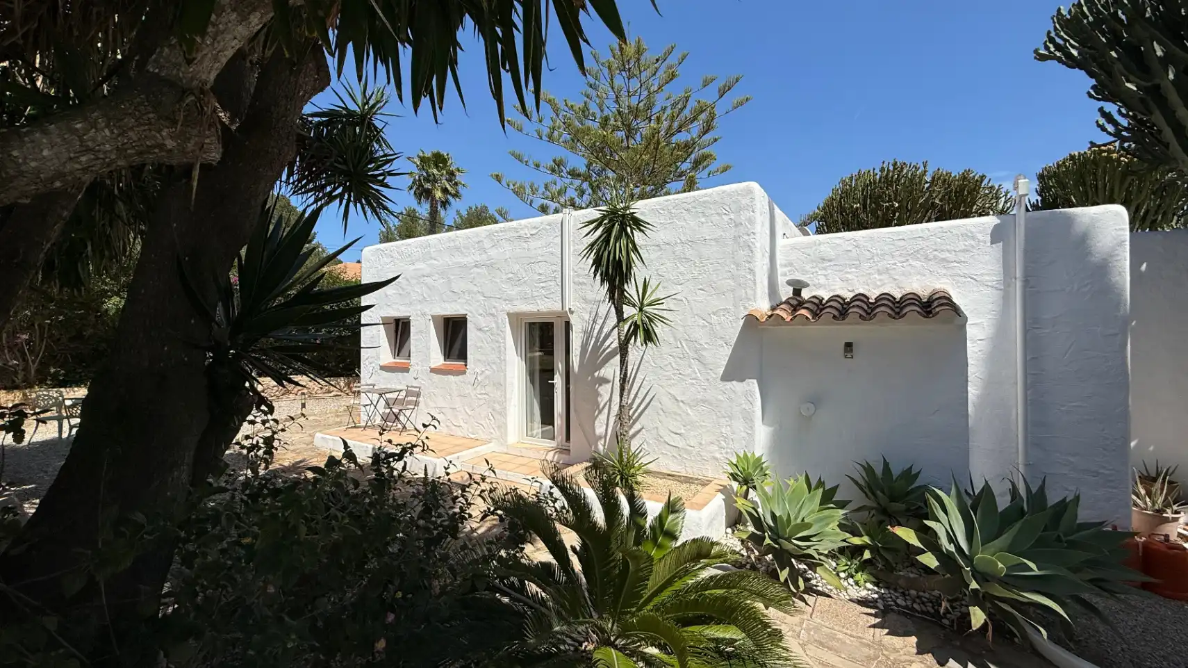 Garden of Houses for sale in Sant Antoni de Portmany  with Air Conditioner, Heating and Private garden