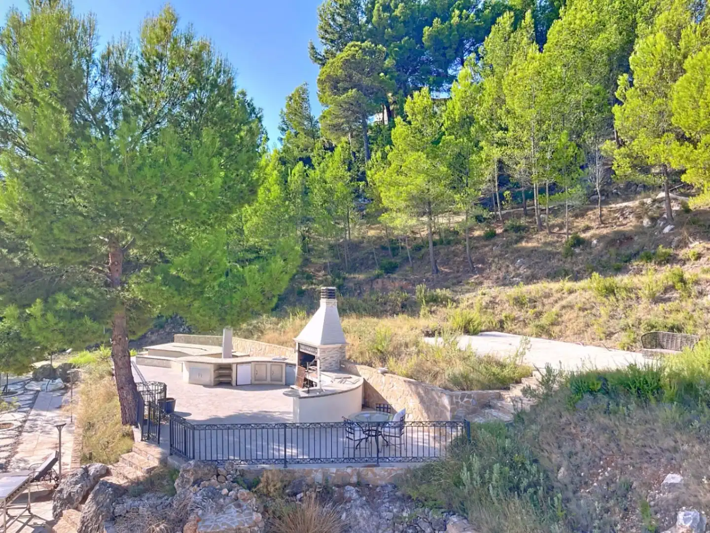 Vista exterior de Casa o chalet en venta en Benimantell con Aire acondicionado, Jardín privado y Terraza