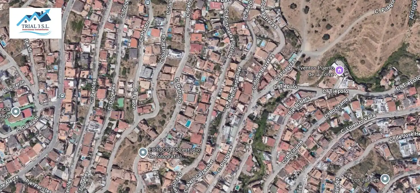 Vista exterior de Casa o xalet en venda en Málaga