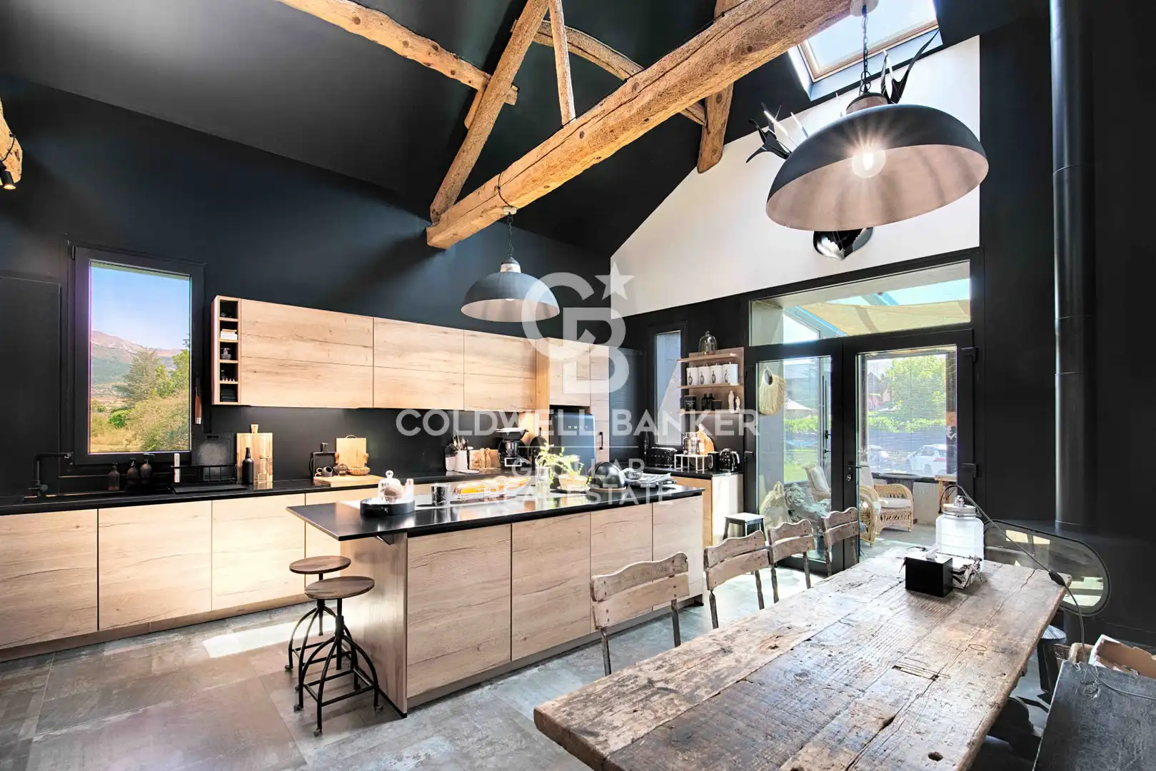 Kitchen of Country homes for sale in Bourg - Madame  with Heating, Private garden and Parquet flooring