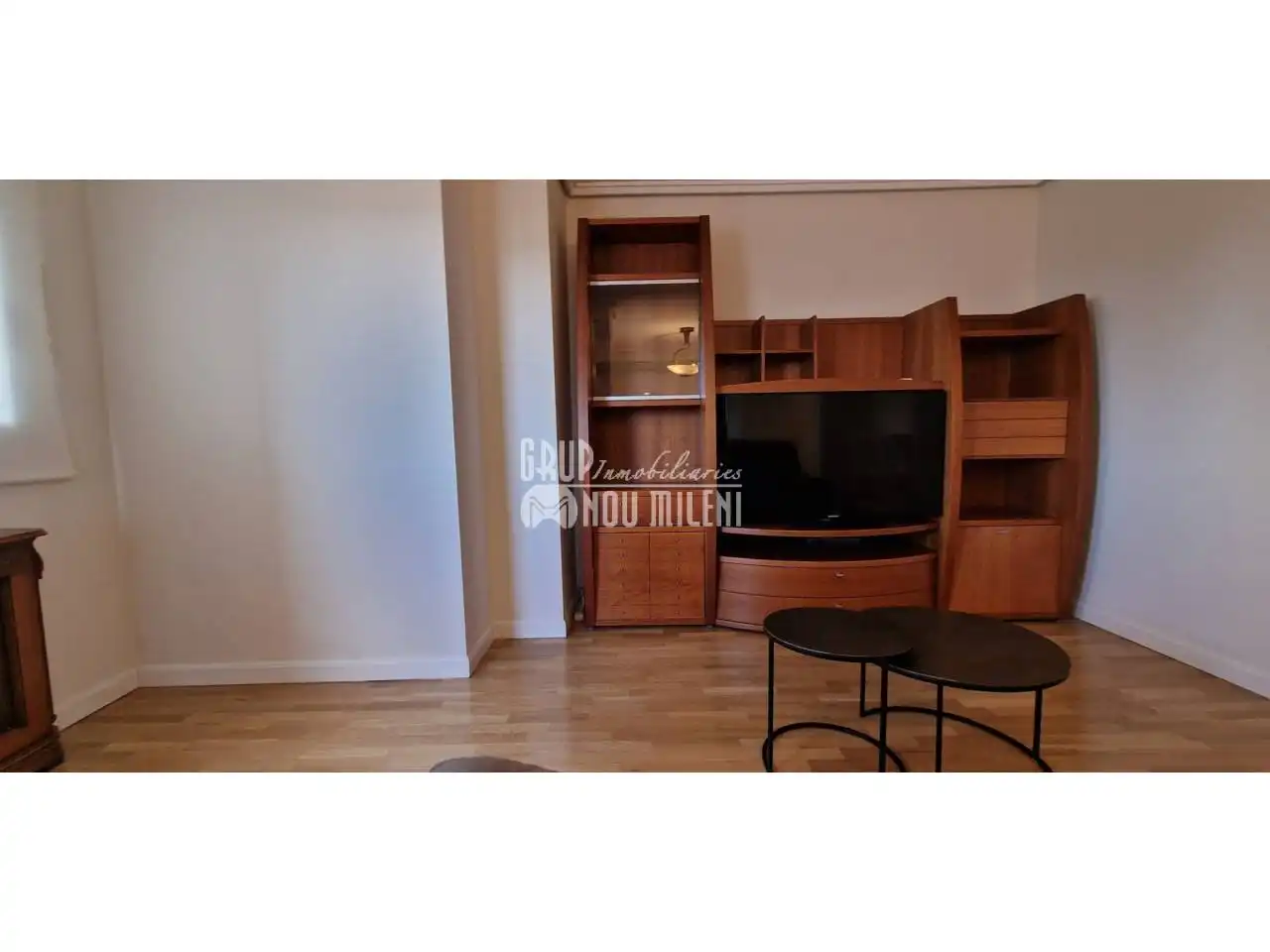 Sala d'estar de Dúplex de lloguer en Valencia amb Aire condicionat, Jardí privat i Parquet