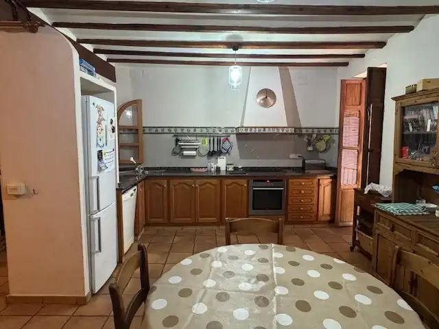 Küche von Haus oder Chalet zum Verkauf in Vilafamés mit Terrasse, Möbliert und Ofen