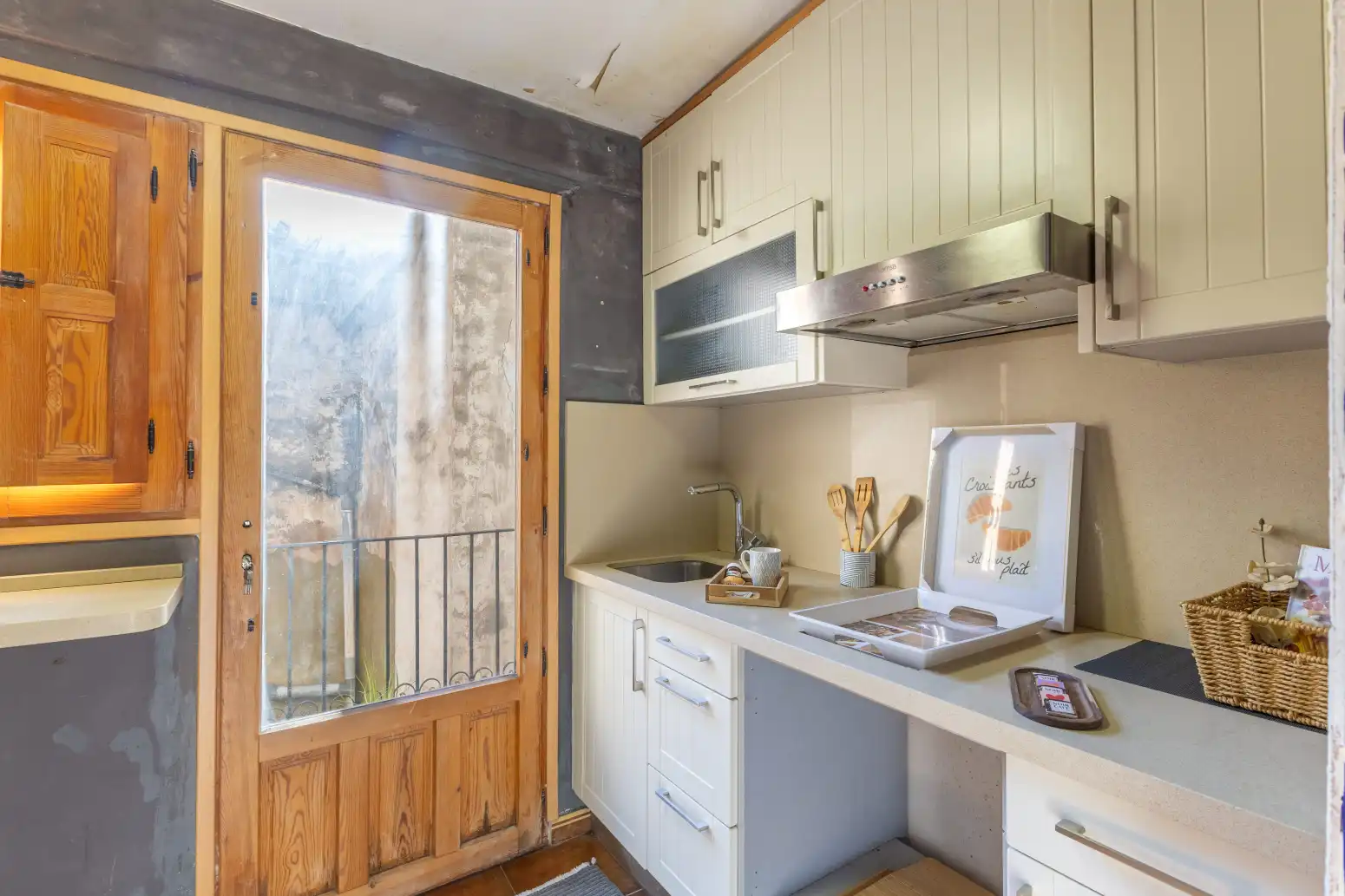 Cocina de Casa o chalet en venta en Algar de Palància con Parquet, Terraza y Trastero