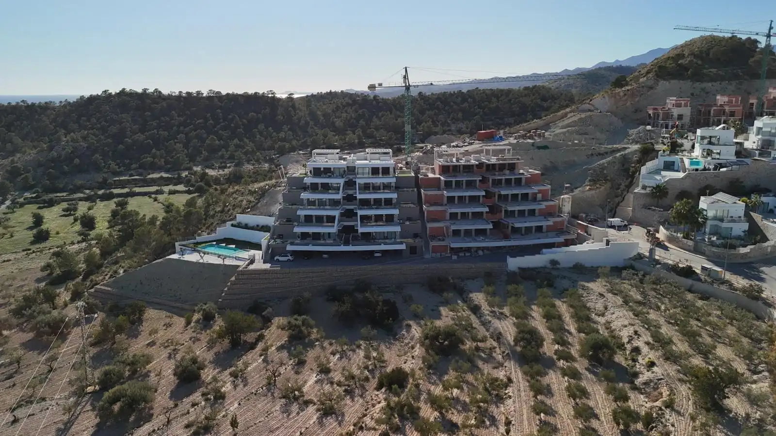 Vista exterior de Apartament en venda en Finestrat amb Aire condicionat, Calefacció i Terrassa