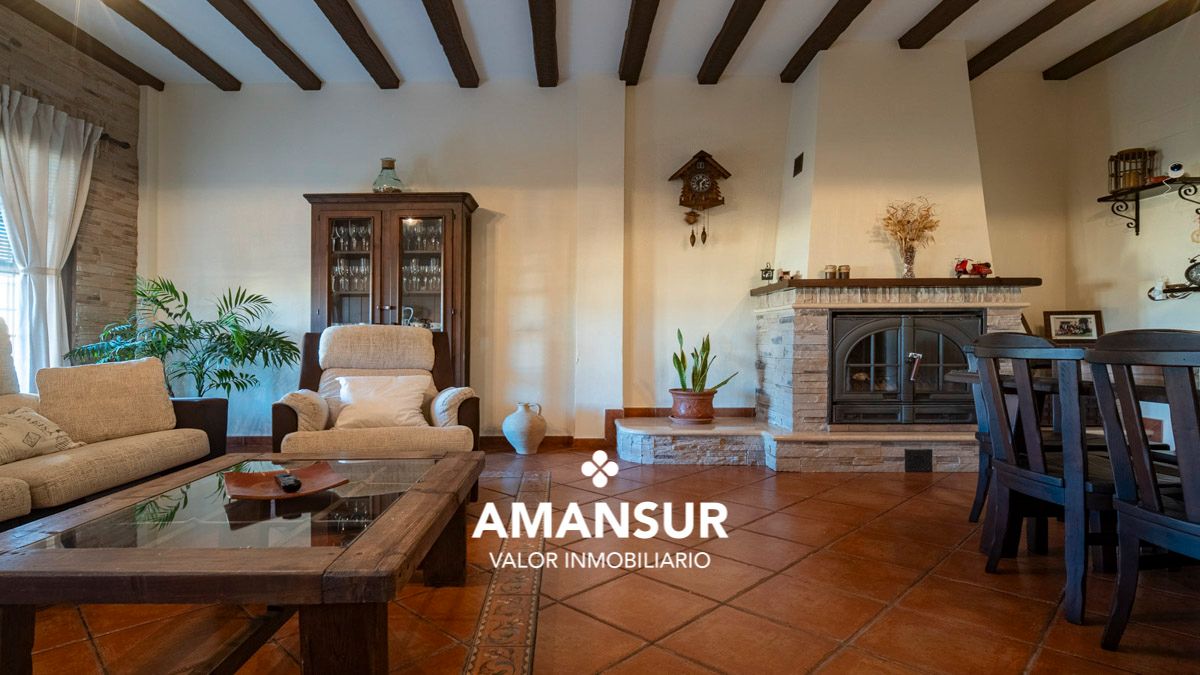 Living room of House or chalet for sale in Villarrasa  with Air Conditioner, Heating and Private garden