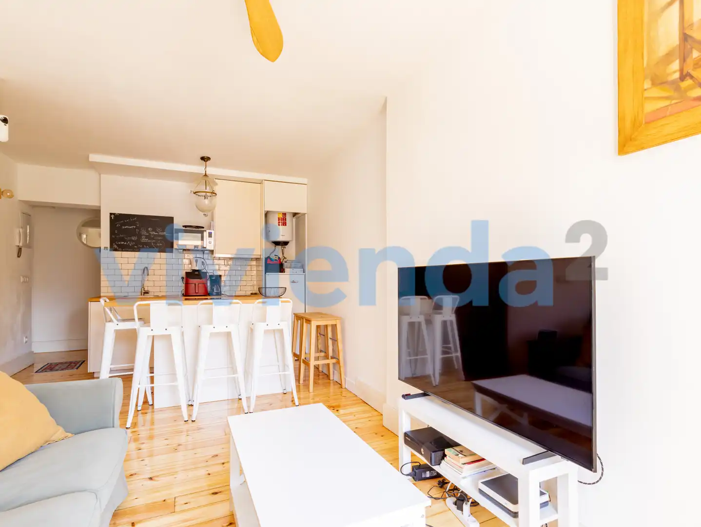 Living room of Flat for sale in Madrid  with Heating and Balcony