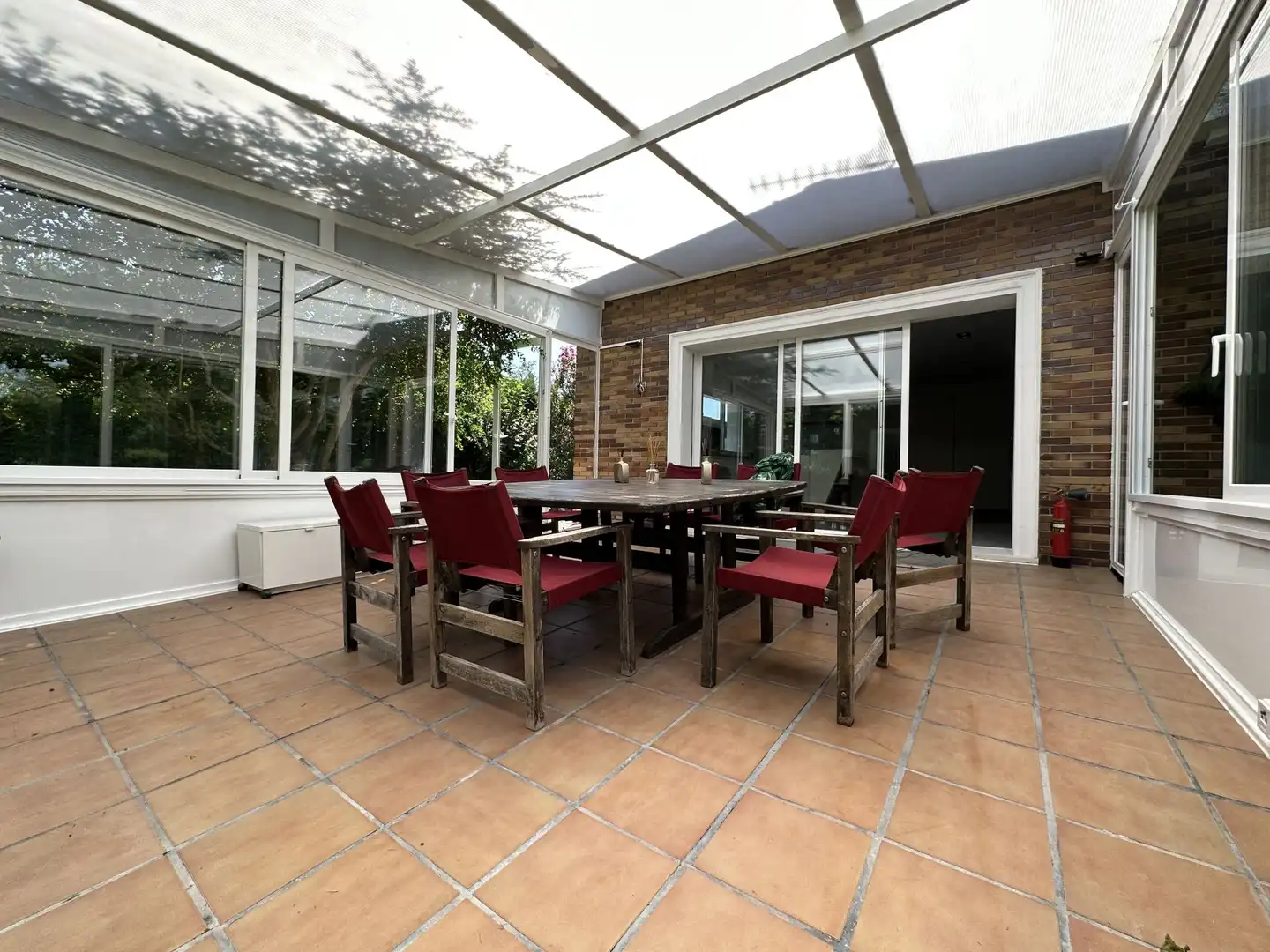 Terraza de Casa o chalet en venta en Boadilla del Monte con Aire acondicionado, Jardín privado y Trastero