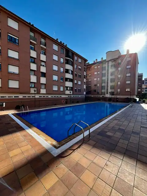 Swimming pool of Flat for sale in  Logroño  with Heating, Storage room and Community pool