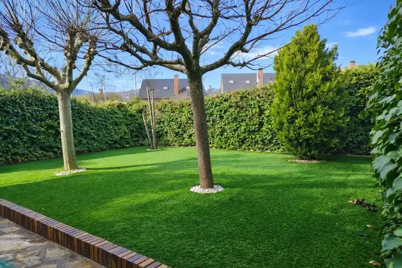 Jardí de Casa adosada en venda en Valdemanco amb Calefacció, Jardí privat i Terrassa