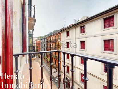 Exterior view of Flat for sale in Bilbao   with Balcony