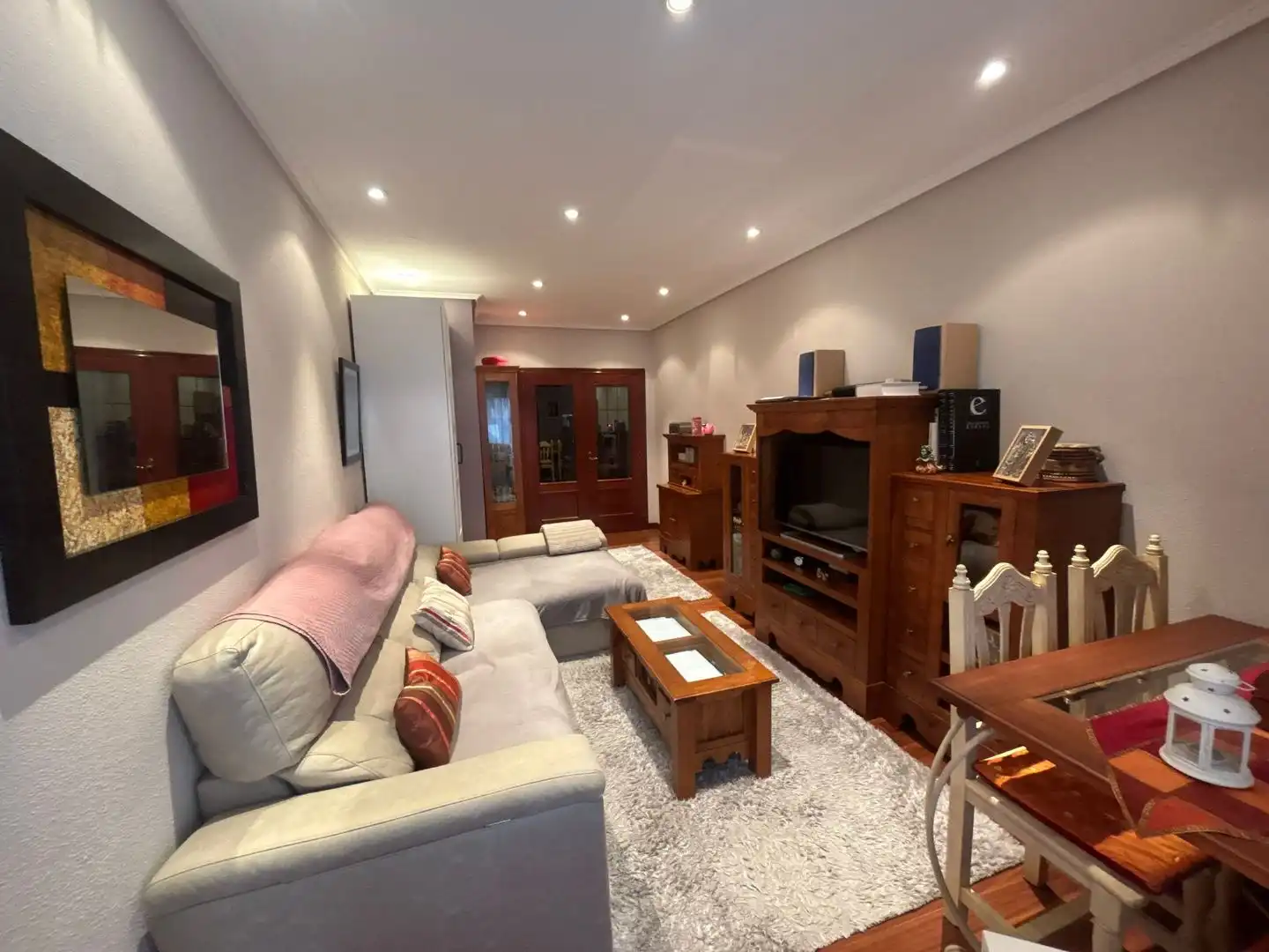 Living room of Flat for sale in Colindres  with Terrace and Balcony