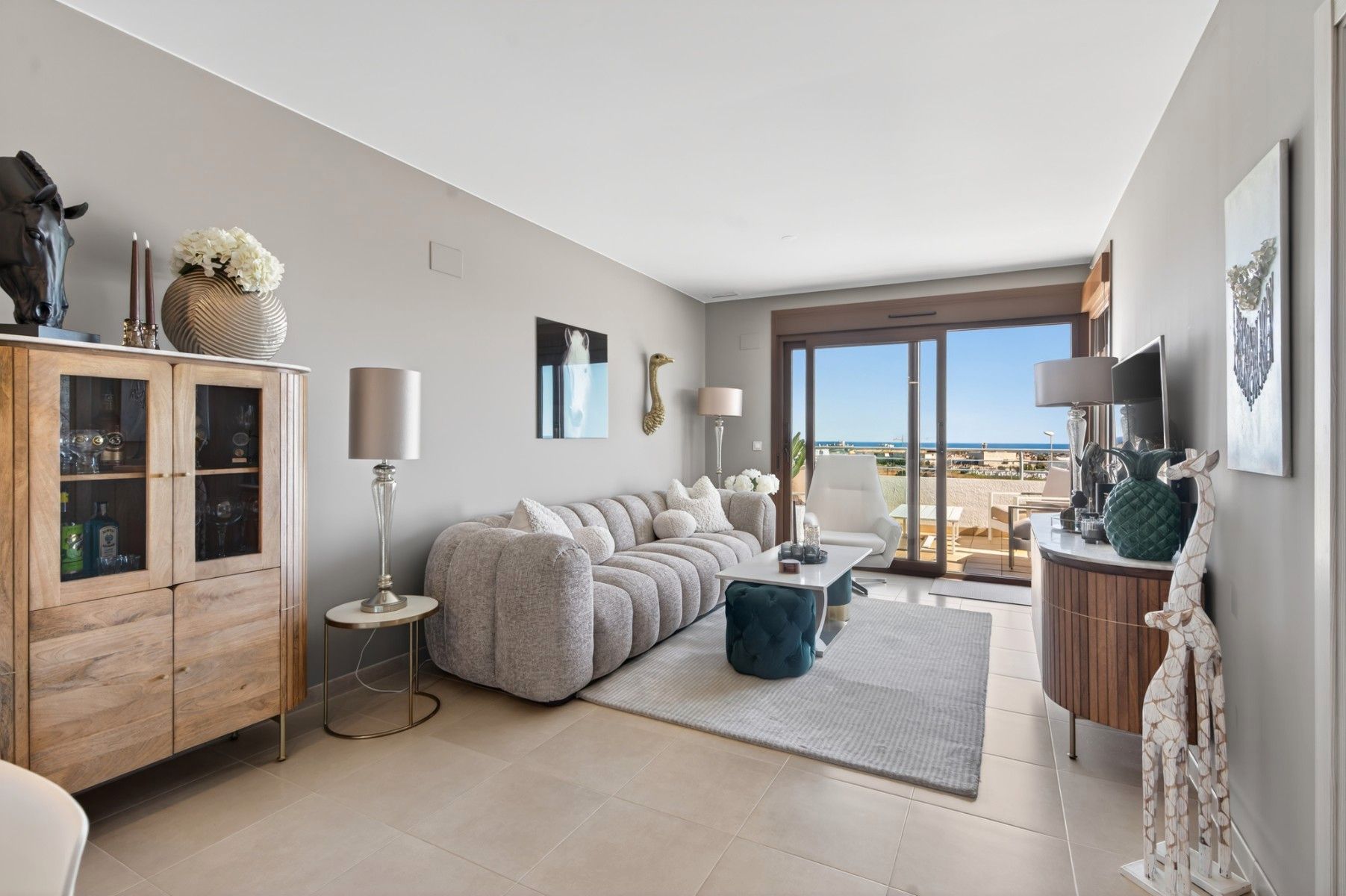 Living room of Attic for sale in Orihuela  with Air Conditioner, Heating and Terrace