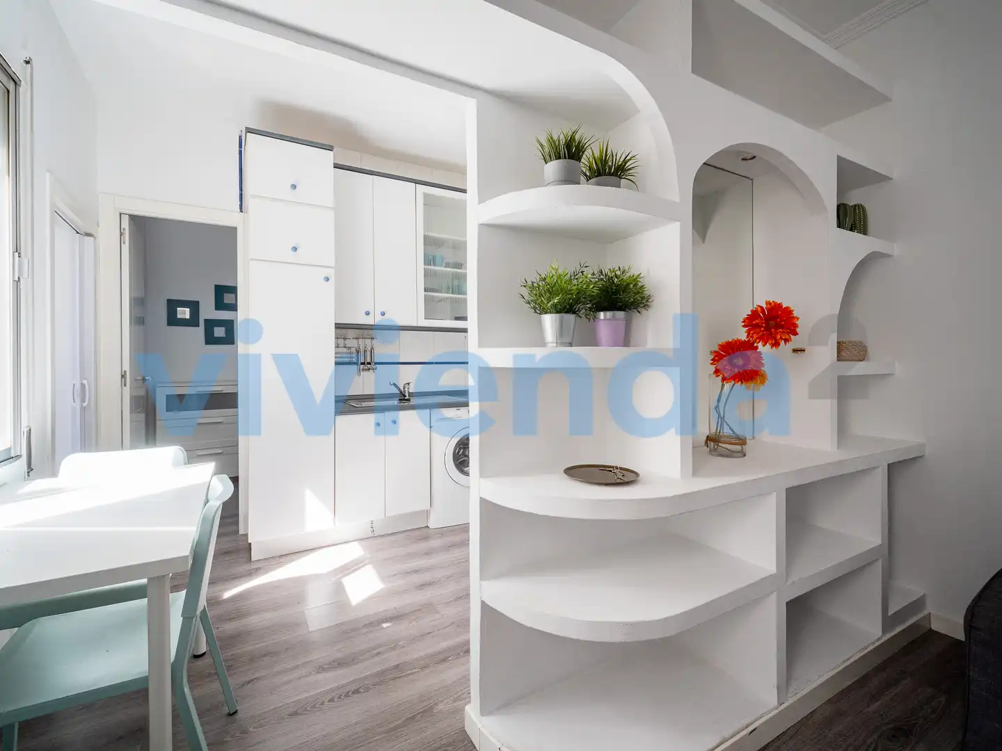 Cocina de Piso en venta en  Madrid Capital con Aire acondicionado, Calefacción y Amueblado