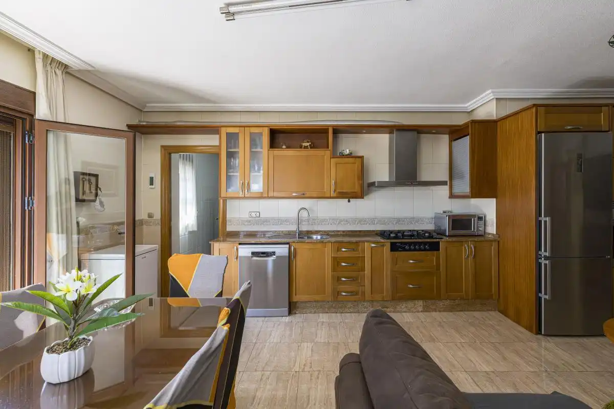 Cocina de Casa o chalet en venta en Alguazas con Aire acondicionado, Calefacción y Jardín privado