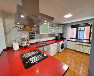 Kitchen of Flat for sale in Langreo  with Heating, Parquet flooring and Oven