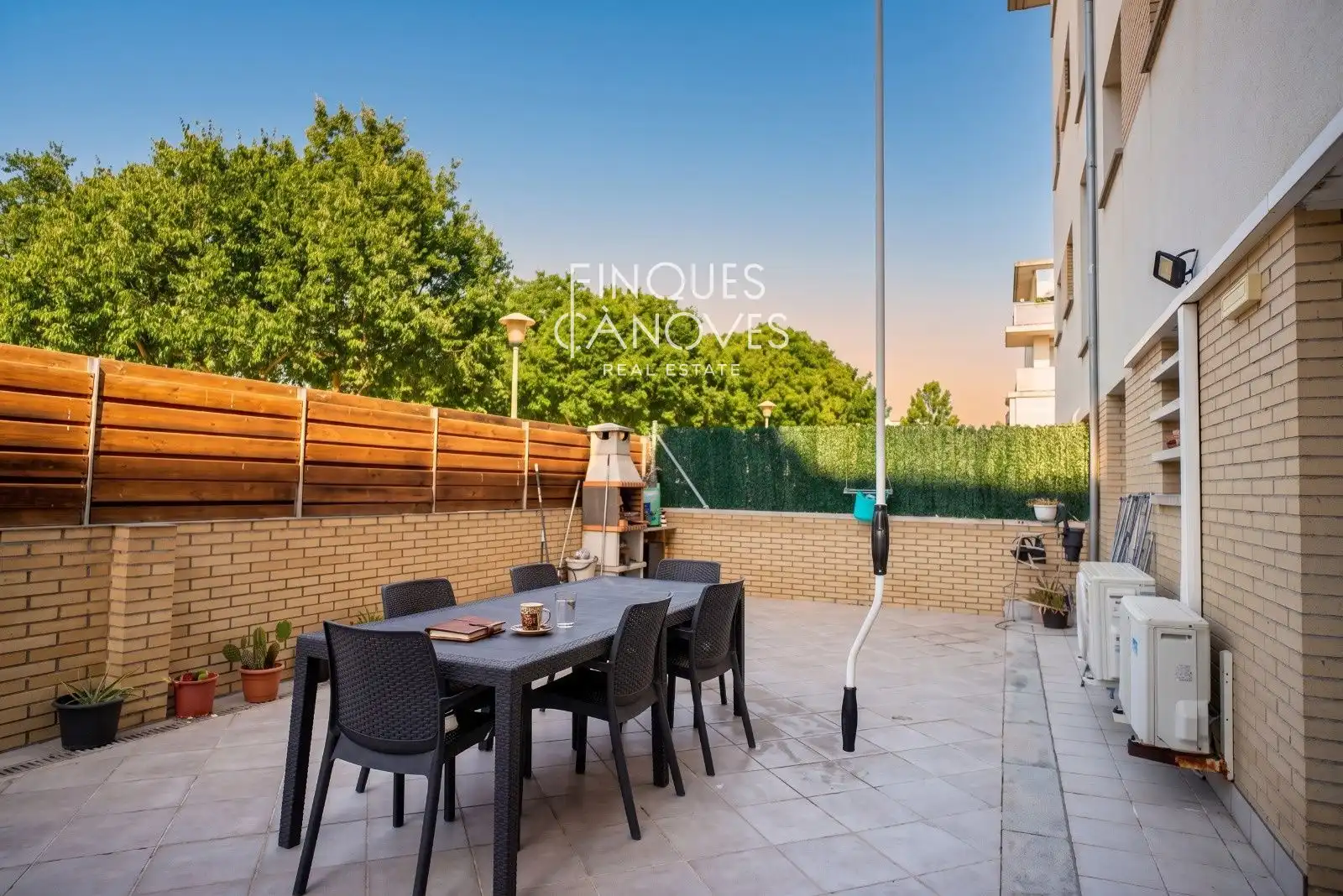 Terrace of Flat for sale in Girona  with Heating, Terrace and Swimming Pool
