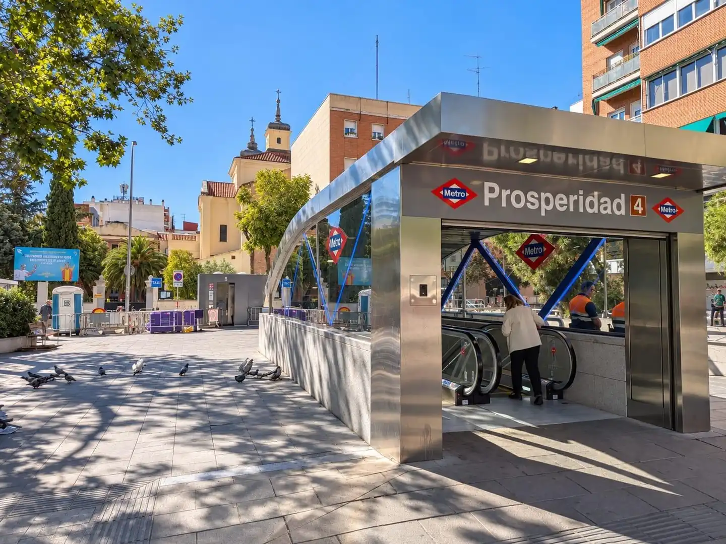 Außenansicht von Wohnung zum Verkauf in Madrid mit Klimaanlage, Heizung und Terrasse