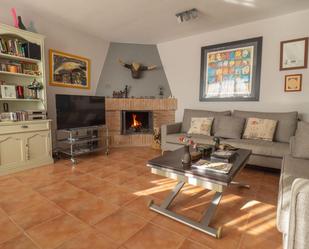 Living room of Single-family semi-detached for sale in Abiego  with Air Conditioner, Heating and Private garden