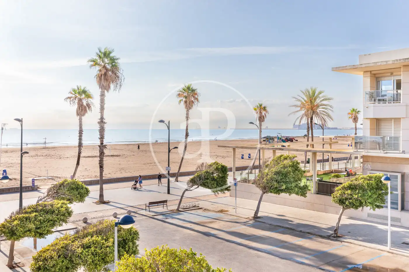 Vista exterior de Piso en venta en Alboraya con Aire acondicionado, Calefacción y Jardín privado