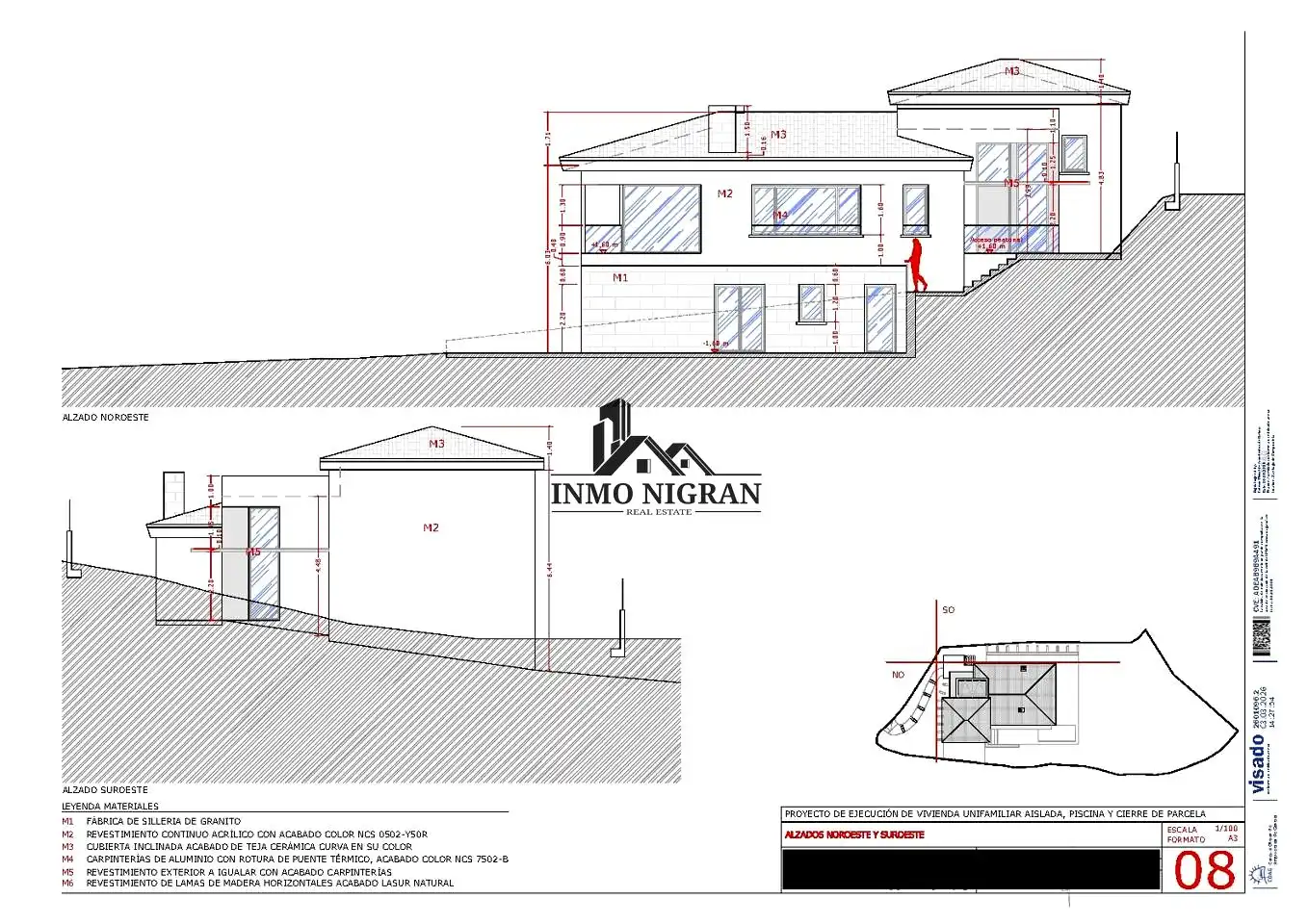 Residencial en venda en Baiona
