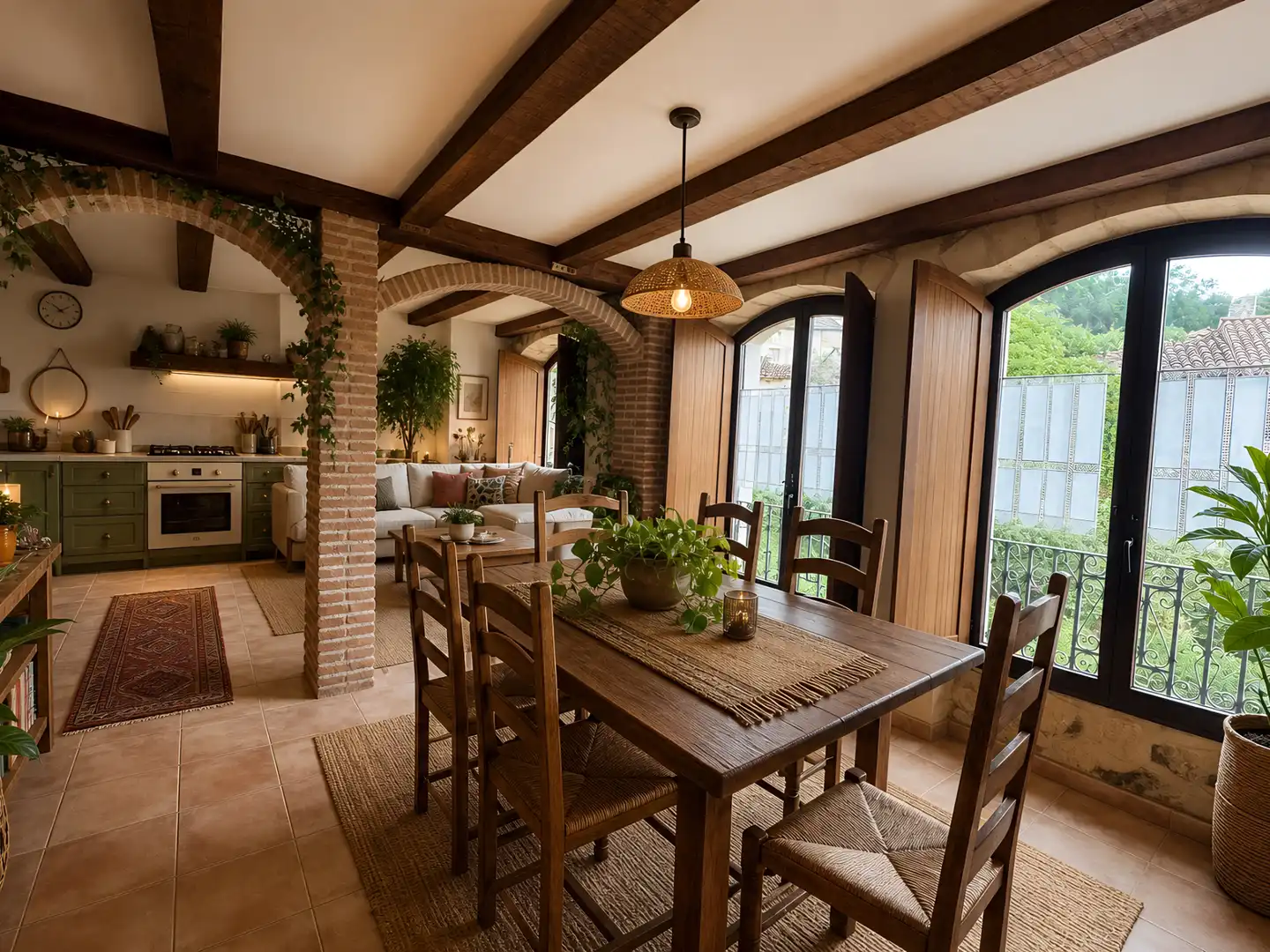 Comedor de Finca rústica en venta en Villarcayo de Merindad de Castilla la Vieja con Calefacción, Terraza y Amueblado