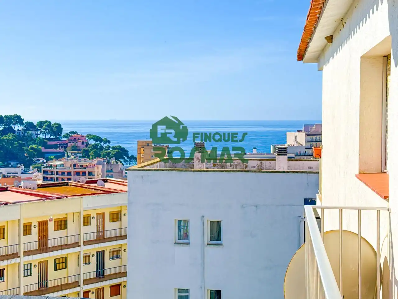Außenansicht von Wohnung zum Verkauf in Lloret de Mar mit Klimaanlage, Heizung und Terrasse