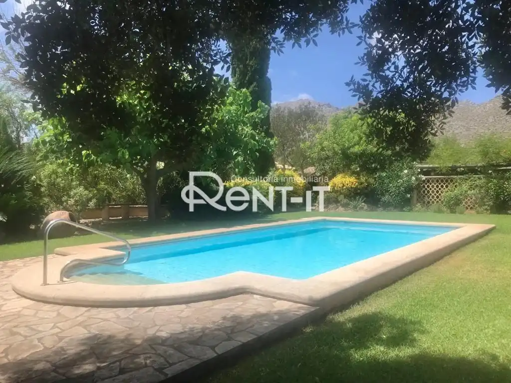 Vista exterior de Casa o chalet en venta en Pollença con Aire acondicionado, Calefacción y Terraza
